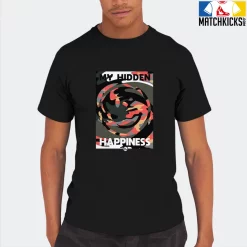 T-Shirt - Nike Dunk Low SE GS Sail Multi-Camo - Sneaker-Matching T-Shirt (My Hidden Happiness) -Nike Dunk shop online mockupGenerator 7449