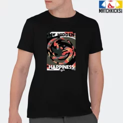 T-Shirt - Nike Dunk Low SE GS Sail Multi-Camo - Sneaker-Matching T-Shirt (My Hidden Happiness) -Nike Dunk shop online mockupGenerator 7452