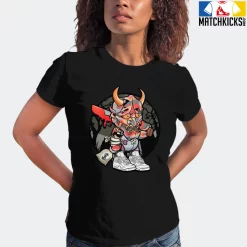 T-Shirt - Nike Dunk Low SE GS Sail Multi-Camo - Sneaker-Matching T-Shirt (Money Devil) -Nike Dunk shop online mockupGenerator 7501