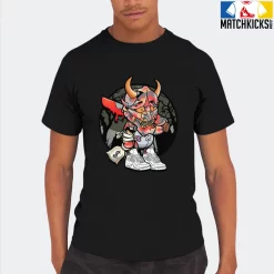 T-Shirt - Nike Dunk Low SE GS Sail Multi-Camo - Sneaker-Matching T-Shirt (Money Devil) -Nike Dunk shop online mockupGenerator 7503