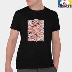 T-Shirt - Nike Dunk Low SE GS Sail Multi-Camo - Sneaker-Matching T-Shirt (Wild Flower) -Nike Dunk shop online mockupGenerator 7551