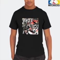 T-Shirt - Nike Dunk Low SE GS Sail Multi-Camo - Sneaker-Matching T-Shirt (FACE IT) -Nike Dunk shop online mockupGenerator 7557