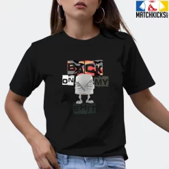 T-Shirt - Nike Dunk Low SE GS Sail Multi-Camo - Sneaker-Matching T-Shirt (Back On My Shit) -Nike Dunk shop online mockupGenerator 7567