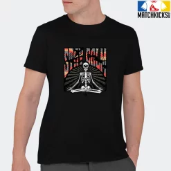 T-Shirt - Nike Dunk Low SE GS Sail Multi-Camo - Sneaker-Matching T-Shirt (Stay Calm) -Nike Dunk shop online mockupGenerator 7577