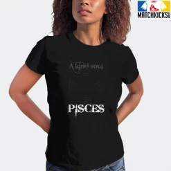 T-Shirt - Nike Dunk Low SE GS Sail Multi-Camo - Sneaker-Matching T-Shirt (Pisces A Kind Soul) -Nike Dunk shop online mockupGenerator 7581