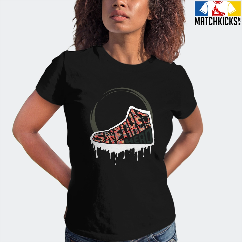 T-Shirt - Nike Dunk Low SE GS Sail Multi-Camo - Sneaker-Matching T-Shirt (SneakerHead Inside) 6 T-Shirt - Nike Dunk Low SE GS Sail Multi-Camo - Sneaker-Matching T-Shirt (SneakerHead Inside) - Image 4