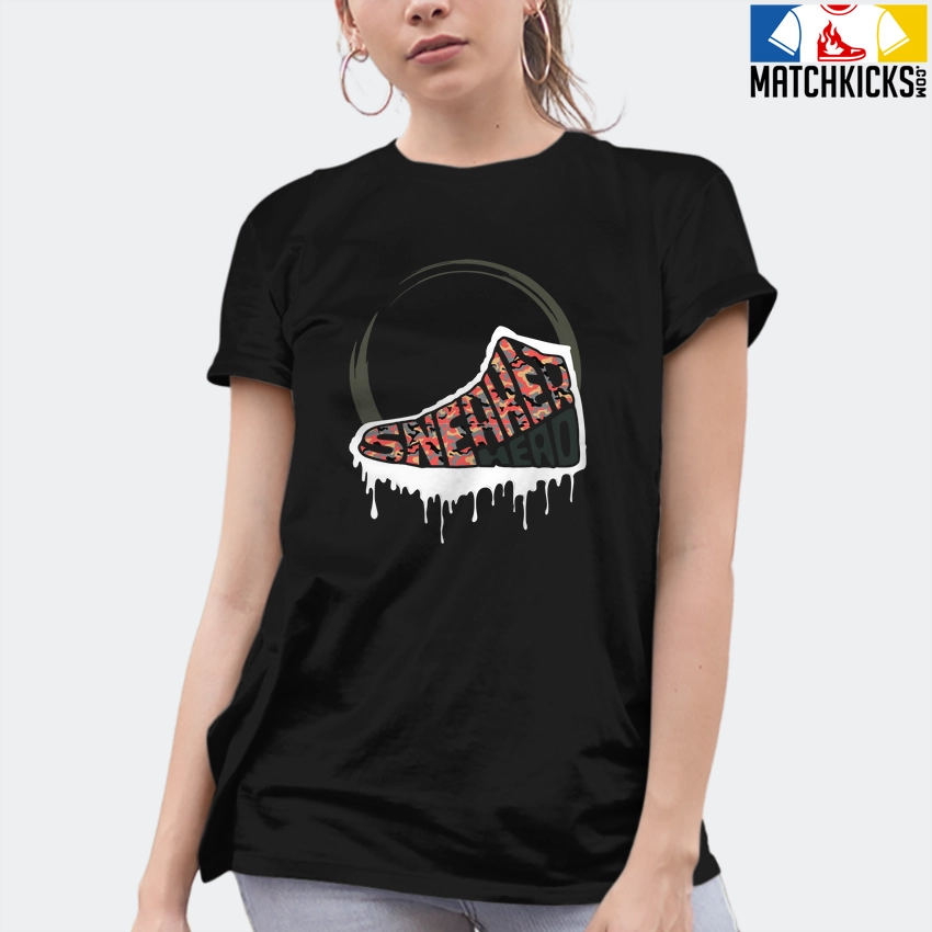 T-Shirt - Nike Dunk Low SE GS Sail Multi-Camo - Sneaker-Matching T-Shirt (SneakerHead Inside) 10 T-Shirt - Nike Dunk Low SE GS Sail Multi-Camo - Sneaker-Matching T-Shirt (SneakerHead Inside) - Image 8