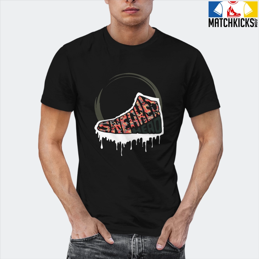 T-Shirt - Nike Dunk Low SE GS Sail Multi-Camo - Sneaker-Matching T-Shirt (SneakerHead Inside) 12 T-Shirt - Nike Dunk Low SE GS Sail Multi-Camo - Sneaker-Matching T-Shirt (SneakerHead Inside) - Image 10