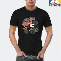 T-Shirt - Nike Dunk Low SE GS Sail Multi-Camo - Sneaker-Matching T-Shirt (FOCUSED) -Nike Dunk shop online mockupGenerator 7677