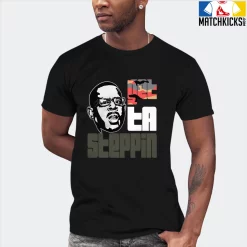 T-Shirt - Nike Dunk Low SE GS Sail Multi-Camo - Sneaker-Matching T-Shirt (GET TA STEPPIN With MARTIN) -Nike Dunk shop online mockupGenerator 7690