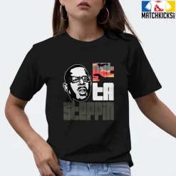 T-Shirt - Nike Dunk Low SE GS Sail Multi-Camo - Sneaker-Matching T-Shirt (GET TA STEPPIN With MARTIN) -Nike Dunk shop online mockupGenerator 7692