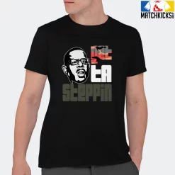 T-Shirt - Nike Dunk Low SE GS Sail Multi-Camo - Sneaker-Matching T-Shirt (GET TA STEPPIN With MARTIN) -Nike Dunk shop online mockupGenerator 7694