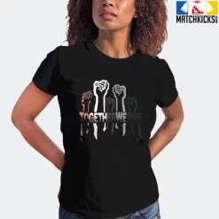 T-Shirt - Nike Dunk Low SE GS Sail Multi-Camo - Sneaker-Matching T-Shirt (Together We Rise) -Nike Dunk shop online mockupGenerator 7743