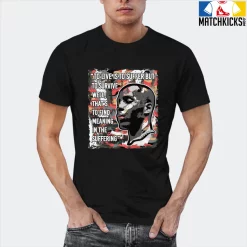 T-Shirt - Nike Dunk Low SE GS Sail Multi-Camo - Sneaker-Matching T-Shirt (DMX Suffer Quote) -Nike Dunk shop online mockupGenerator 7776