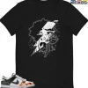 T-Shirt - Nike Dunk Low SE GS Sail Multi-Camo - Sneaker-Matching T-Shirt (High Voltage)