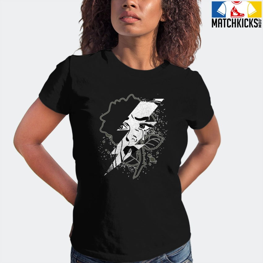 T-Shirt - Nike Dunk Low SE GS Sail Multi-Camo - Sneaker-Matching T-Shirt (High Voltage) 6 T-Shirt - Nike Dunk Low SE GS Sail Multi-Camo - Sneaker-Matching T-Shirt (High Voltage) - Image 4