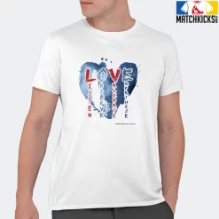 T-Shirt - Nike Dunk High Washed Denim Pack - Sneaker-Matching T-Shirt (LOVE Listen Observe Validate Empathize) -Nike Dunk shop online mockupGenerator 780