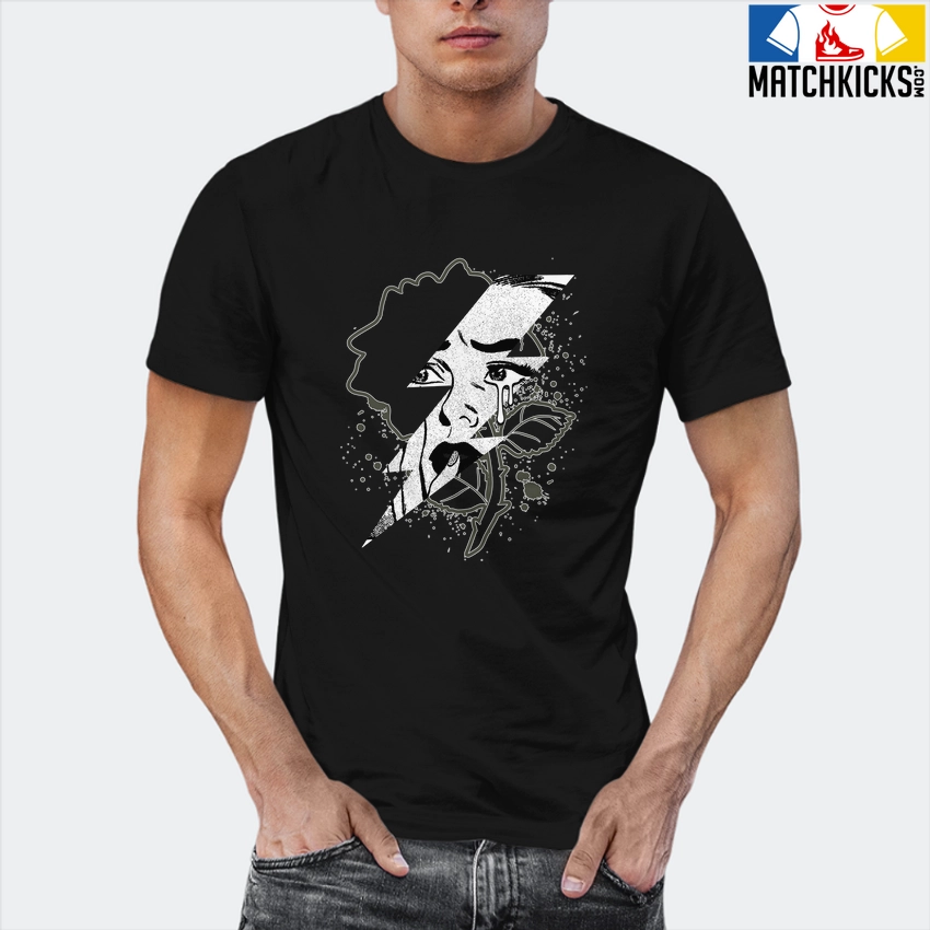 T-Shirt - Nike Dunk Low SE GS Sail Multi-Camo - Sneaker-Matching T-Shirt (High Voltage) 12 T-Shirt - Nike Dunk Low SE GS Sail Multi-Camo - Sneaker-Matching T-Shirt (High Voltage) - Image 10