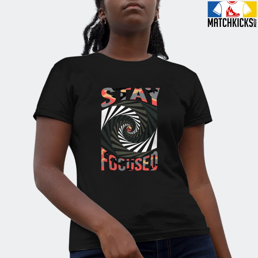 T-Shirt - Nike Dunk Low SE GS Sail Multi-Camo - Sneaker-Matching T-Shirt (STAY FOCUSED) 4 T-Shirt - Nike Dunk Low SE GS Sail Multi-Camo - Sneaker-Matching T-Shirt (STAY FOCUSED) - Image 2