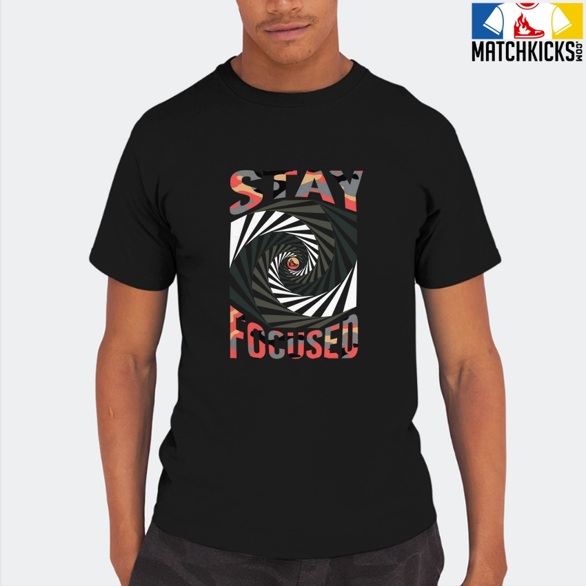 T-Shirt - Nike Dunk Low SE GS Sail Multi-Camo - Sneaker-Matching T-Shirt (STAY FOCUSED) 8 T-Shirt - Nike Dunk Low SE GS Sail Multi-Camo - Sneaker-Matching T-Shirt (STAY FOCUSED) - Image 6