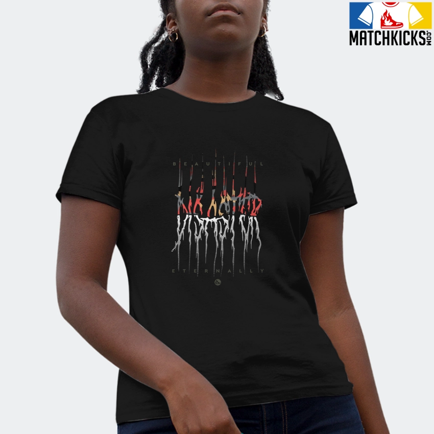 T-Shirt - Nike Dunk Low SE GS Sail Multi-Camo - Sneaker-Matching T-Shirt (Disaster) 4 T-Shirt - Nike Dunk Low SE GS Sail Multi-Camo - Sneaker-Matching T-Shirt (Disaster) - Image 2