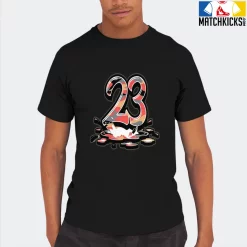 T-Shirt - Nike Dunk Low SE GS Sail Multi-Camo - Sneaker-Matching T-Shirt (23 Splashing) -Nike Dunk shop online mockupGenerator 7826