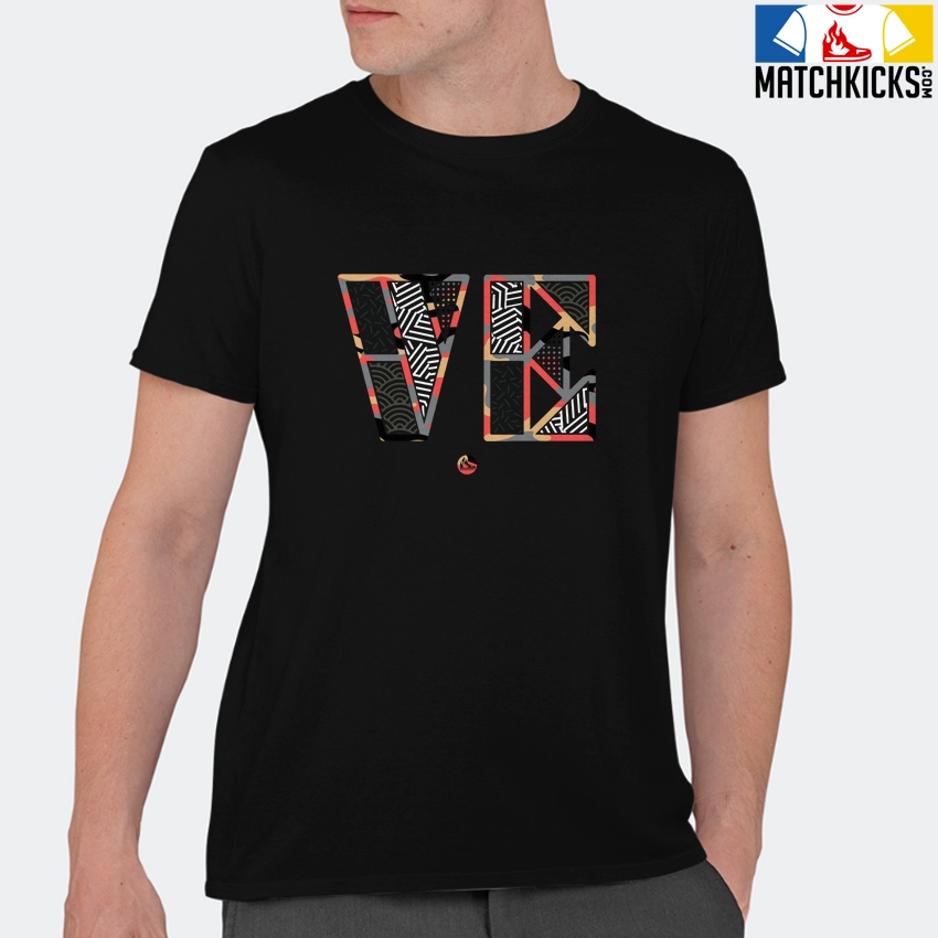 T-Shirt - Nike Dunk Low SE GS Sail Multi-Camo - Sneaker-Matching T-Shirt (Retro Love Right) 11 T-Shirt - Nike Dunk Low SE GS Sail Multi-Camo - Sneaker-Matching T-Shirt (Retro Love Right) - Image 9