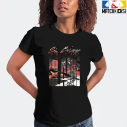 T-Shirt - Nike Dunk Low SE GS Sail Multi-Camo - Sneaker-Matching T-Shirt (She Belongs To The Beach) -Nike Dunk shop online mockupGenerator 7968