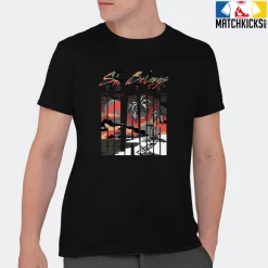 T-Shirt - Nike Dunk Low SE GS Sail Multi-Camo - Sneaker-Matching T-Shirt (She Belongs To The Beach) -Nike Dunk shop online mockupGenerator 7973