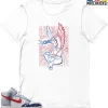 T-Shirt - Nike Dunk High Washed Denim Pack - Sneaker-Matching T-Shirt (GONE)