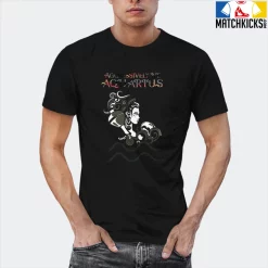 T-Shirt - Nike Dunk Low SE GS Sail Multi-Camo - Sneaker-Matching T-Shirt (Aquarius Aggressively Me) -Nike Dunk shop online mockupGenerator 8037