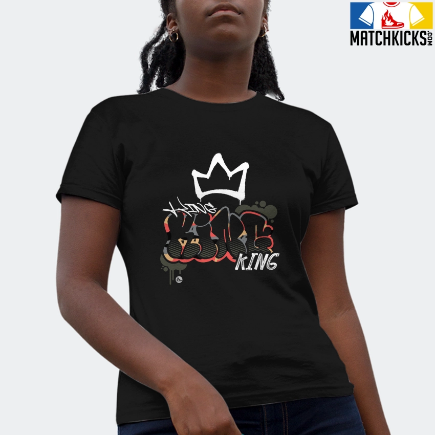 T-Shirt - Nike Dunk Low SE GS Sail Multi-Camo - Sneaker-Matching T-Shirt (KING GRAF) 4 T-Shirt - Nike Dunk Low SE GS Sail Multi-Camo - Sneaker-Matching T-Shirt (KING GRAF) - Image 2