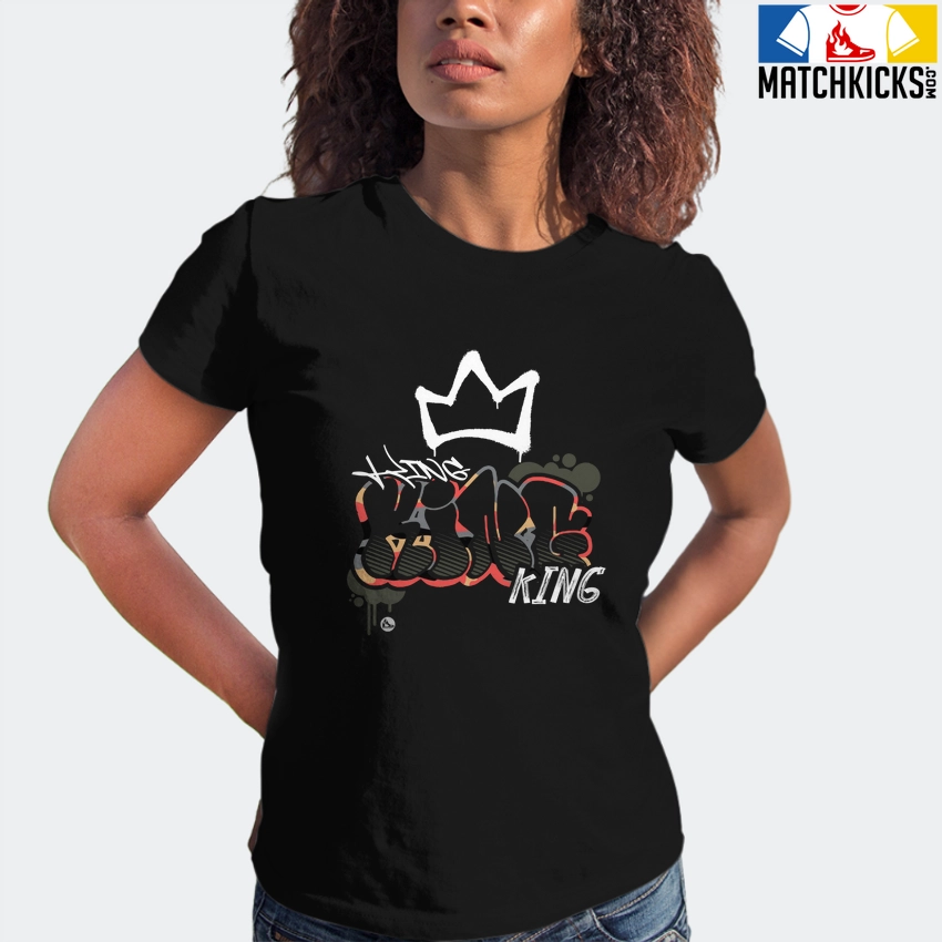 T-Shirt - Nike Dunk Low SE GS Sail Multi-Camo - Sneaker-Matching T-Shirt (KING GRAF) 6 T-Shirt - Nike Dunk Low SE GS Sail Multi-Camo - Sneaker-Matching T-Shirt (KING GRAF) - Image 4