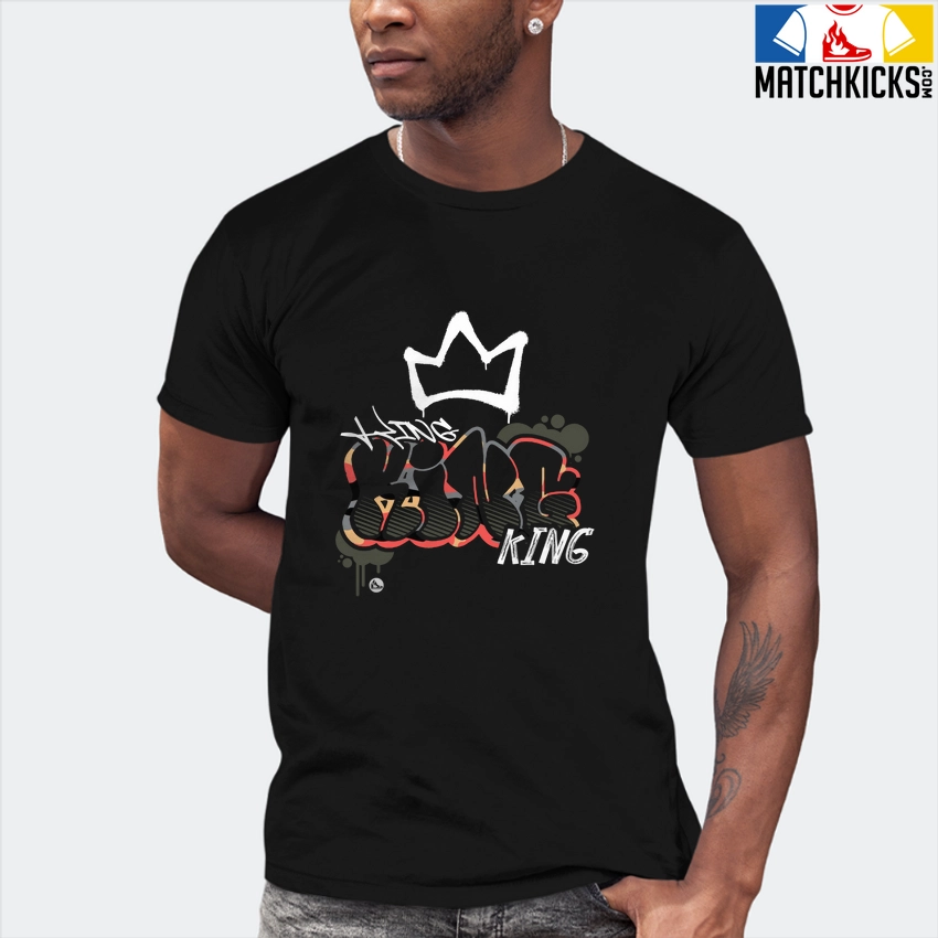 T-Shirt - Nike Dunk Low SE GS Sail Multi-Camo - Sneaker-Matching T-Shirt (KING GRAF) 7 T-Shirt - Nike Dunk Low SE GS Sail Multi-Camo - Sneaker-Matching T-Shirt (KING GRAF) - Image 5