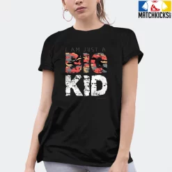 T-Shirt - Nike Dunk Low SE GS Sail Multi-Camo - Sneaker-Matching T-Shirt (I Am Just A BIG KID) -Nike Dunk shop online mockupGenerator 8077