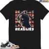 T-Shirt - Nike Dunk Low SE GS Sail Multi-Camo - Sneaker-Matching T-Shirt (Real Lies) -Nike Dunk shop online mockupGenerator 8107