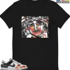 T-Shirt - Nike Dunk Low SE GS Sail Multi-Camo - Sneaker-Matching T-Shirt (Abstract Face) -Nike Dunk shop online mockupGenerator 8125