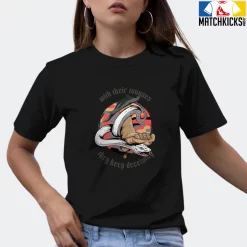 T-Shirt - Nike Dunk Low SE GS Sail Multi-Camo - Sneaker-Matching T-Shirt (With Their Tongues) -Nike Dunk shop online mockupGenerator 8139