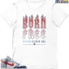 T-Shirt - Nike Dunk High Washed Denim Pack - Sneaker-Matching T-Shirt (Born Free) -Nike Dunk shop online mockupGenerator 818