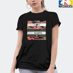 T-Shirt - Nike Dunk Low SE GS Sail Multi-Camo - Sneaker-Matching T-Shirt (Do More Of What Makes You Happy) -Nike Dunk shop online mockupGenerator 8194