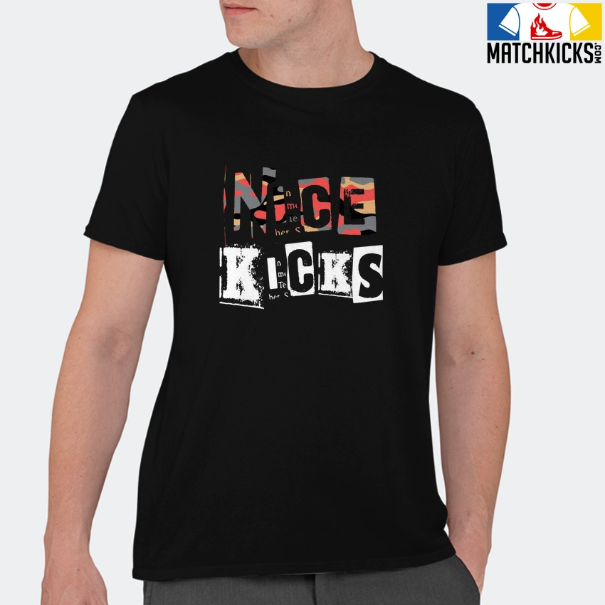 T-Shirt - Nike Dunk Low SE GS Sail Multi-Camo - Sneaker-Matching T-Shirt (NICE KICKS) 11 T-Shirt - Nike Dunk Low SE GS Sail Multi-Camo - Sneaker-Matching T-Shirt (NICE KICKS) - Image 9