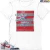 T-Shirt - Nike Dunk High Washed Denim Pack - Sneaker-Matching T-Shirt (Cut From A Different Cloth) -Nike Dunk shop online mockupGenerator 835