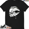 T-Shirt - Nike Dunk Low SE GS Sail Multi-Camo - Sneaker-Matching T-Shirt (Kiss Of Death) -Nike Dunk shop online mockupGenerator 8435