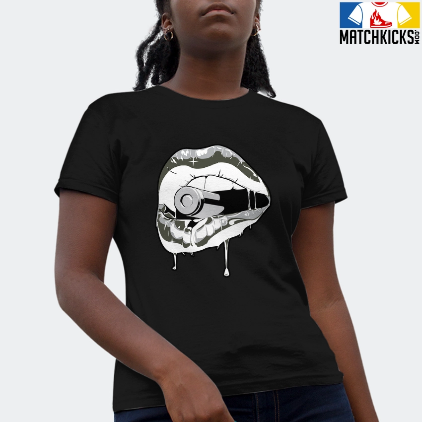 T-Shirt - Nike Dunk Low SE GS Sail Multi-Camo - Sneaker-Matching T-Shirt (Kiss Of Death) 4 T-Shirt - Nike Dunk Low SE GS Sail Multi-Camo - Sneaker-Matching T-Shirt (Kiss Of Death) - Image 2