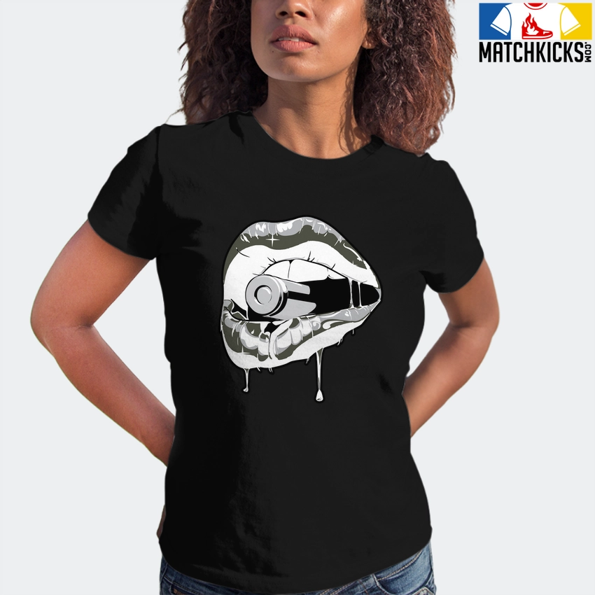 T-Shirt - Nike Dunk Low SE GS Sail Multi-Camo - Sneaker-Matching T-Shirt (Kiss Of Death) 6 T-Shirt - Nike Dunk Low SE GS Sail Multi-Camo - Sneaker-Matching T-Shirt (Kiss Of Death) - Image 4