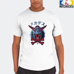 T-Shirt - Nike Dunk High Washed Denim Pack - Sneaker-Matching T-Shirt (MECH HEAD) -Nike Dunk shop online mockupGenerator 848