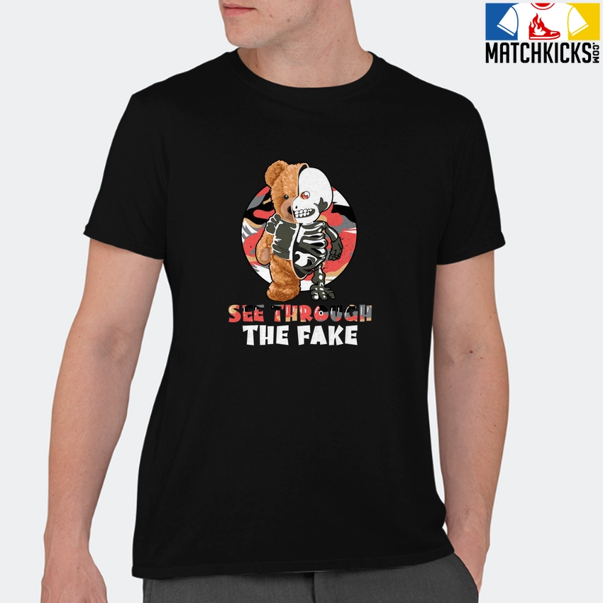 T-Shirt - Nike Dunk Low SE GS Sail Multi-Camo - Sneaker-Matching T-Shirt (See Through The Fake) 11 T-Shirt - Nike Dunk Low SE GS Sail Multi-Camo - Sneaker-Matching T-Shirt (See Through The Fake) - Image 9