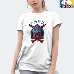 T-Shirt - Nike Dunk High Washed Denim Pack - Sneaker-Matching T-Shirt (MECH HEAD) -Nike Dunk shop online mockupGenerator 850