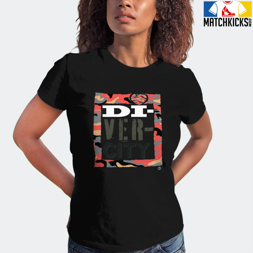 T-Shirt - Nike Dunk Low SE GS Sail Multi-Camo - Sneaker-Matching T-Shirt (DIVERCITY) 6 T-Shirt - Nike Dunk Low SE GS Sail Multi-Camo - Sneaker-Matching T-Shirt (DIVERCITY) - Image 4