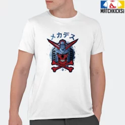 T-Shirt - Nike Dunk High Washed Denim Pack - Sneaker-Matching T-Shirt (MECH HEAD) -Nike Dunk shop online mockupGenerator 851